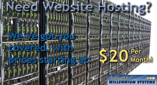 Web Hosting Services, Powered By: Millennium Systems